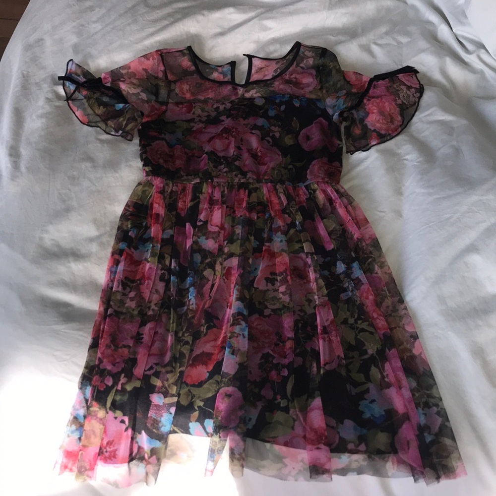 Beautiful Justice Toile floral dress